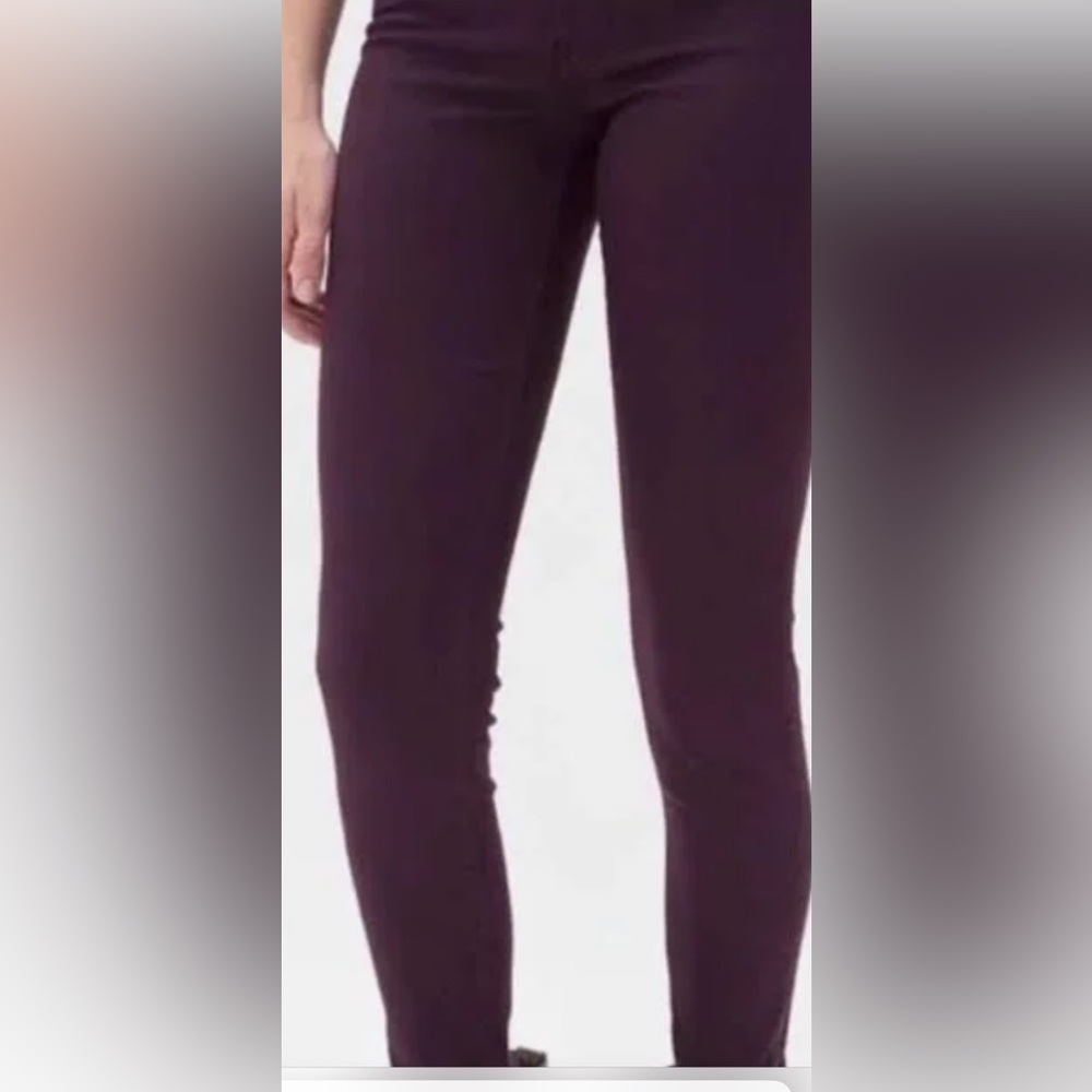 Women's Purple Jeans Flying Monkey Skinny Sz 7 in Eggplant Color